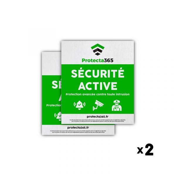 2 Étiquettes d'avertissement